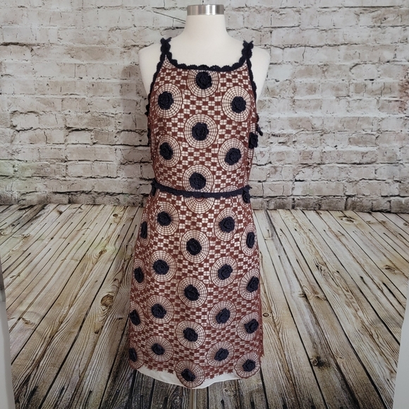 Tory Burch Sally Dress Size 4 - Picture 2 of 9